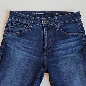 Adriano Goldschmeid. The Farrah Skinny. Size 26R. High Rise Jeans. Dark Wash.